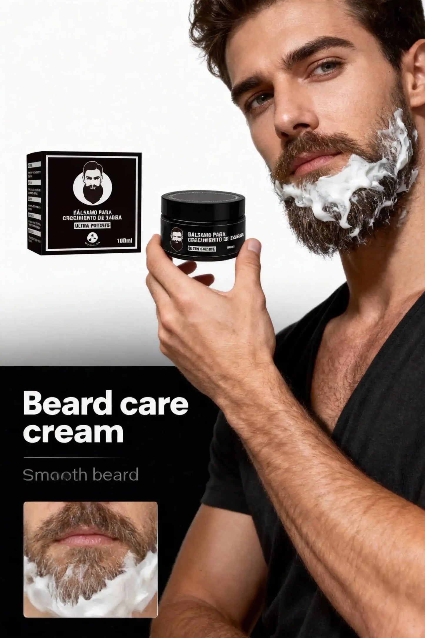 Baume à Barbe Quotidien - Nourrissant Réparateur et Adoucissant-Agapé Wellness