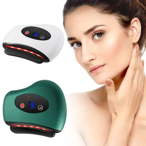 Gua Sha Electrique Massage Facial Vibrant pour Lifting et Eclat de la peau