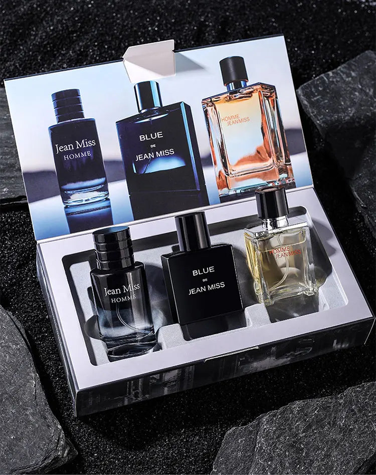 Coffret Parfum Homme Wild Man - 3 Flacons 90ml - Fragrance Longue Durée