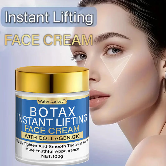 Instant Lifting Face Cream | Collagen + Q10 Boost | Visibly Tighter & Smoother Skin