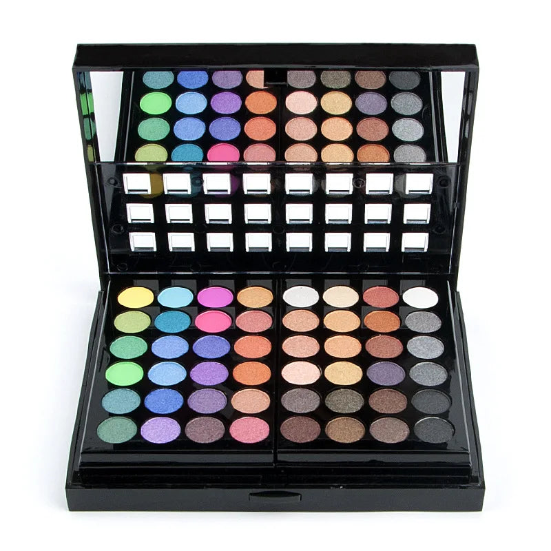 Coffret de Maquillage Professionnel - Palette Complète avec Boîtier Aluminium