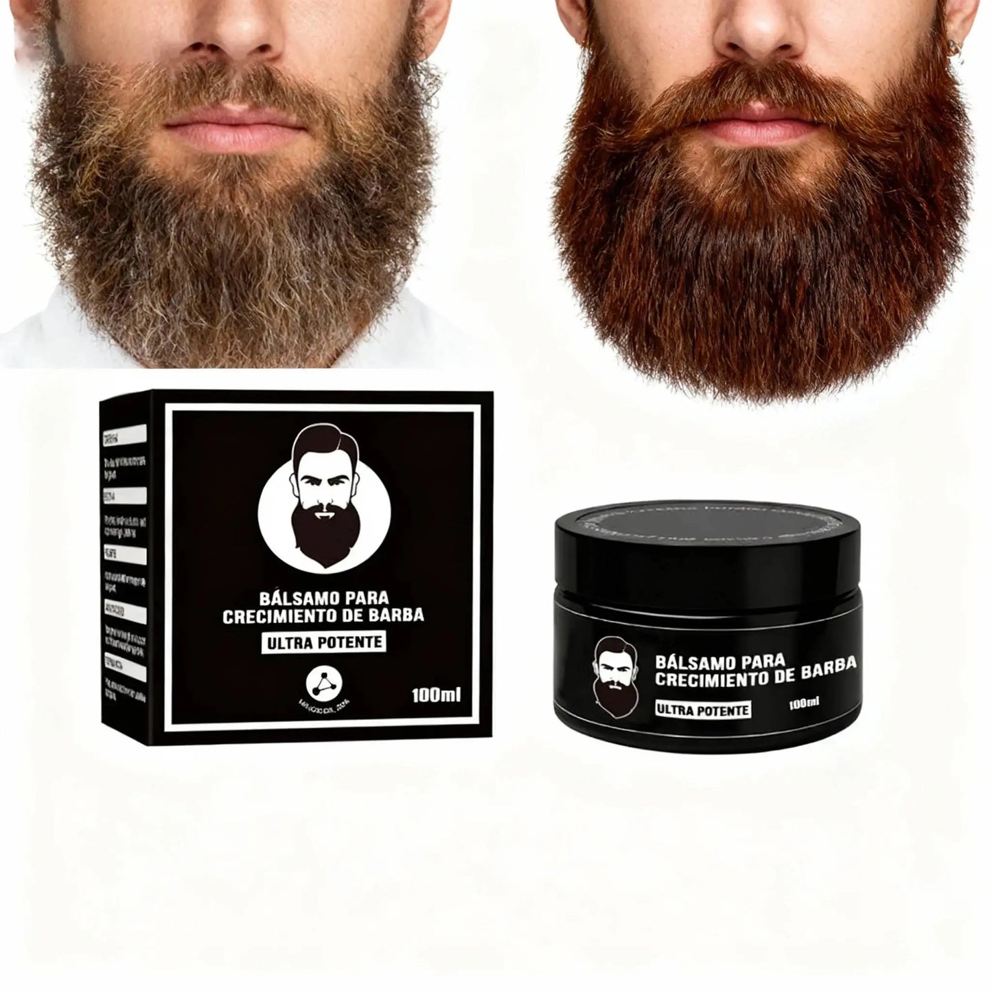 Baume à Barbe Quotidien - Nourrissant Réparateur et Adoucissant-Agapé Wellness