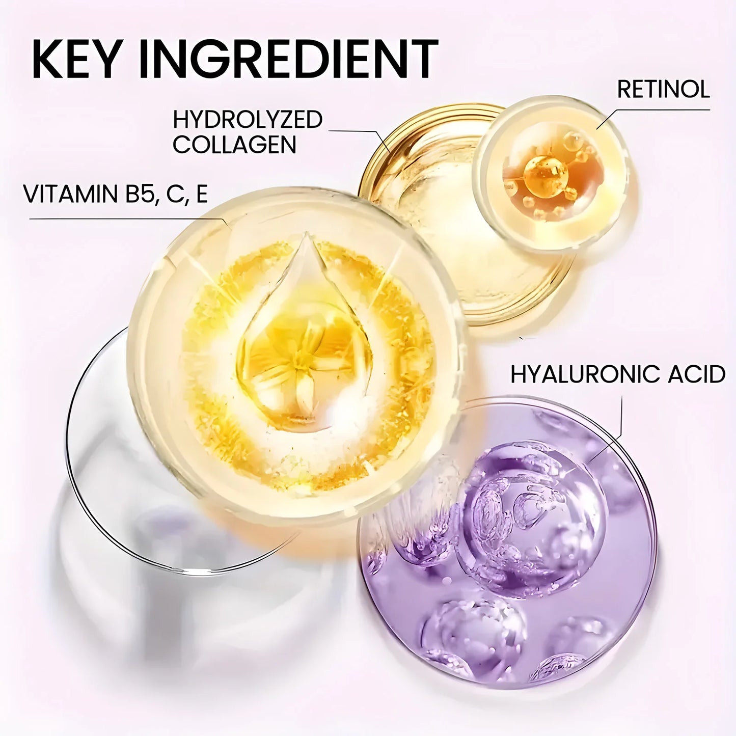 Crème Lifting Visage Instantané - Anti-Rides Raffermissante