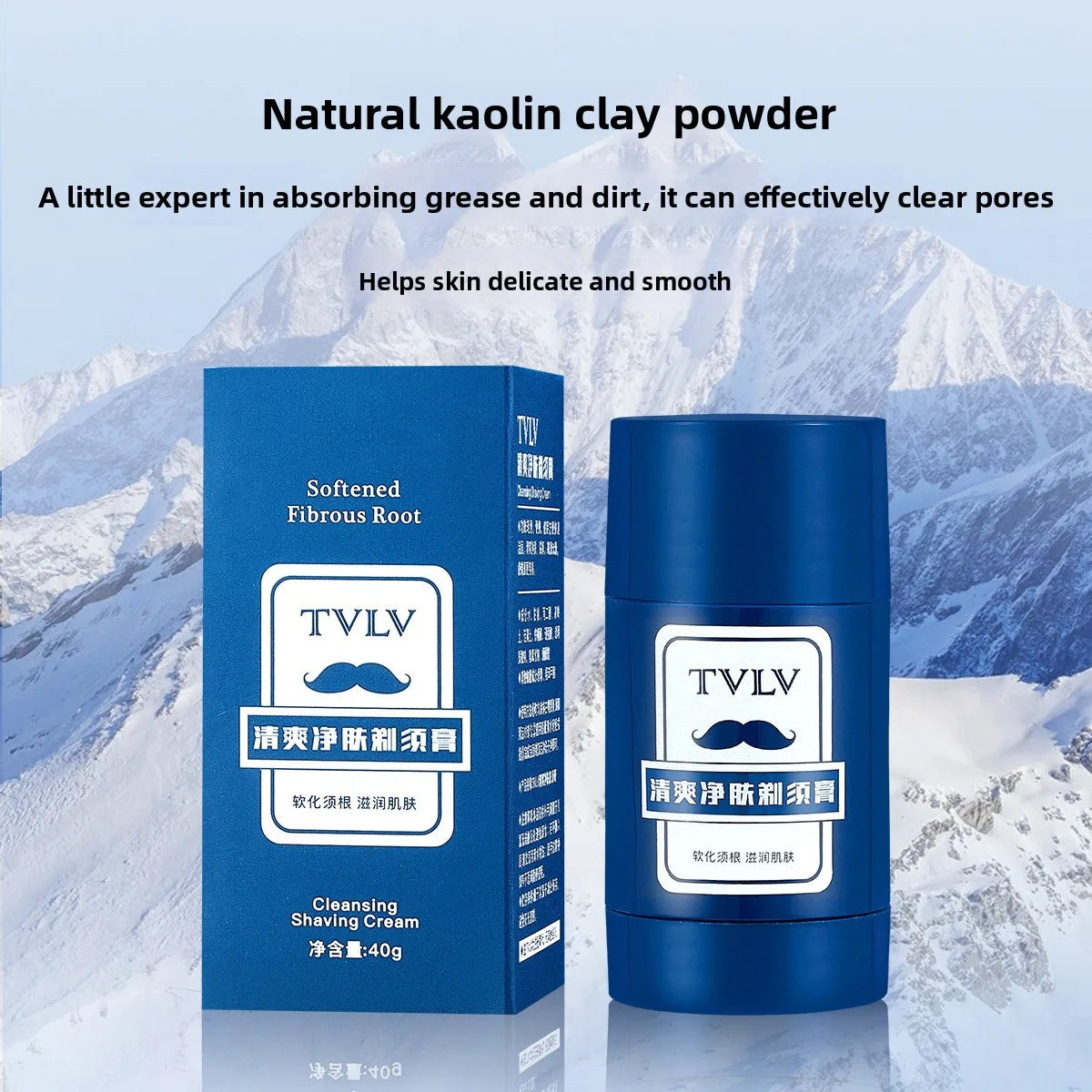 Crème à Raser Naturelle Homme - Mousse Riche Adoucit la Barbe-Agapé Wellness