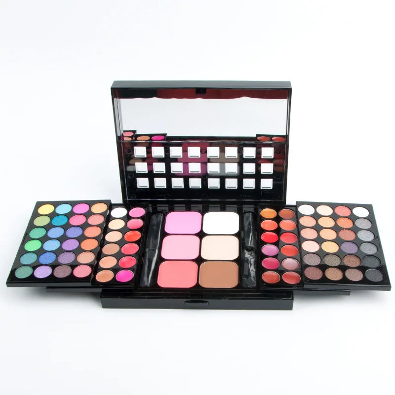 Coffret de Maquillage Professionnel - Palette Complète avec Boîtier Aluminium