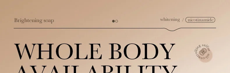 Savon Visage Niacinamide & Arbutine - Nettoyant Éclaircissant