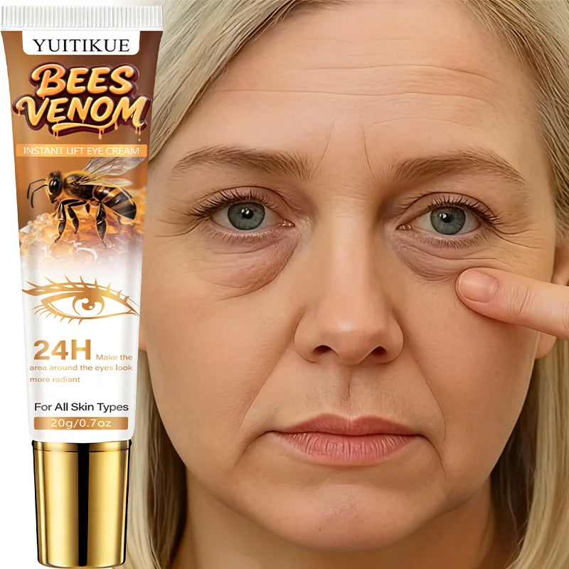 Crème Contour des Yeux Lifting Instantané - Hydratation 24h - Regard Lumineux