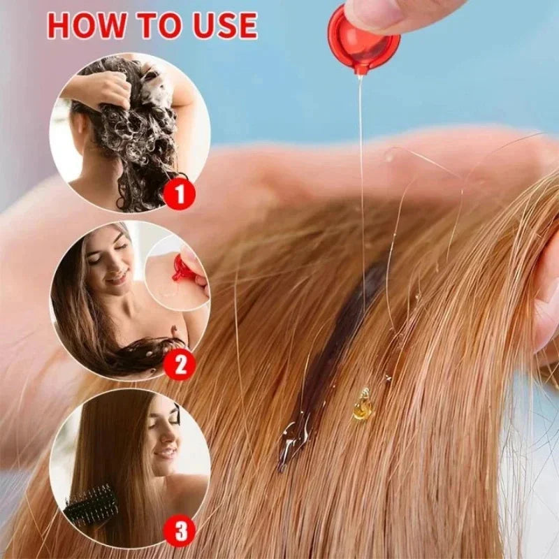 Capsules Vitaminées Kératine pour Cheveux 30pcs