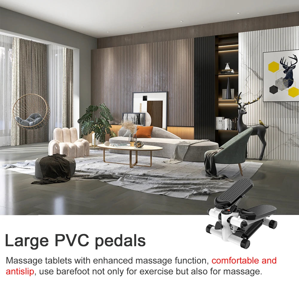 Mini Stepper Pédalier LCD | Appareil Cardio Maison | Affinage Taille Jambes