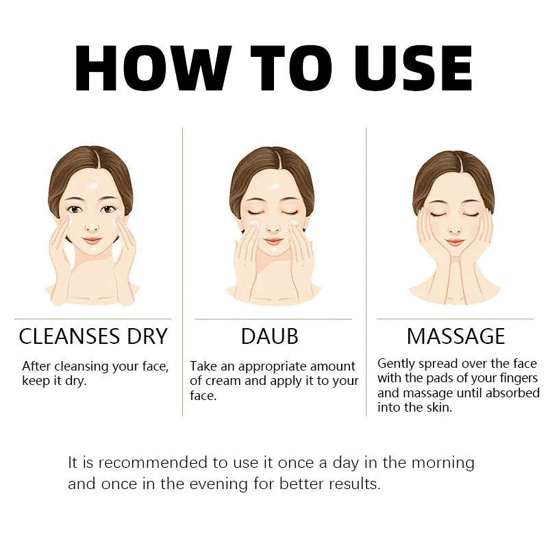 Crème Lifting Instantané - Collagène & Riz - Hydratation Profonde Anti-Âge