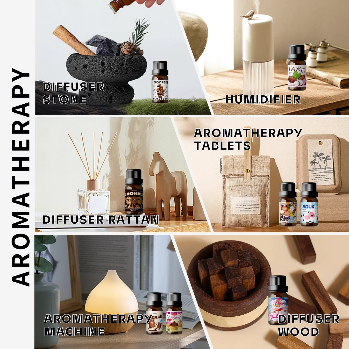 Huile Essentielle Parfumée Chocolate Cookie 10ml - Aromathérapie Voiture et Diffuseur- Agapé Wellnes