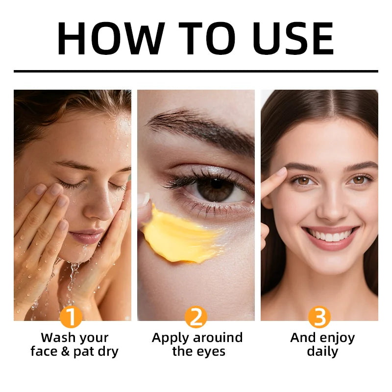 Crème Contour des Yeux Lifting Instantané - Hydratation 24h - Regard Lumineux