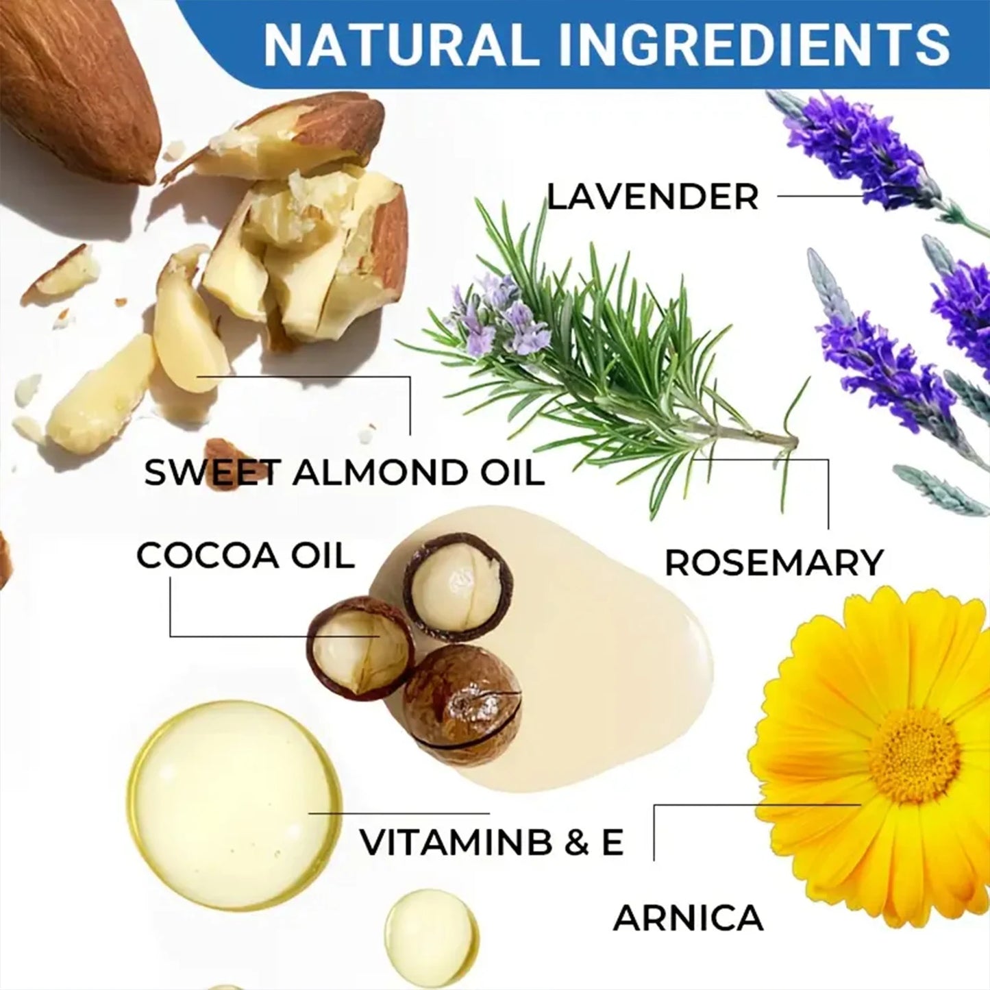 Water Ice Levin Maximum Strength Neuropathy Cream - with Natural Ingredients (Arnica, Msm, Aloe) for Intensive 72-Hour Hydration