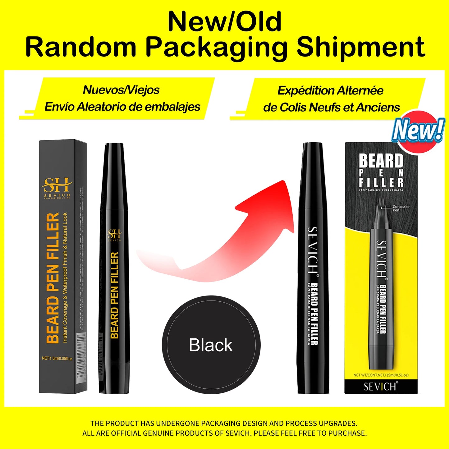 Stylo Colorant Barbe Waterproof - Comble Trous et Densifie- Agapé Wellnes