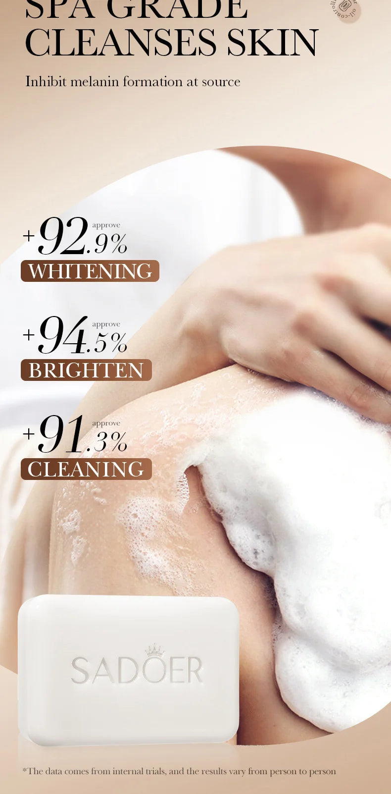 Savon Visage Niacinamide & Arbutine - Nettoyant Éclaircissant