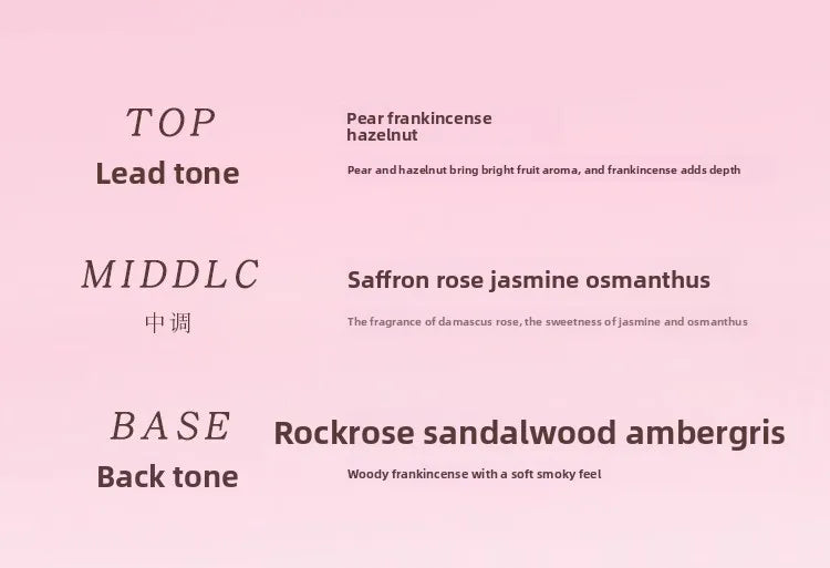 Eau de Parfum Femme Luxe - Notes Florales et Bois de Santal - Fragrance Romantique