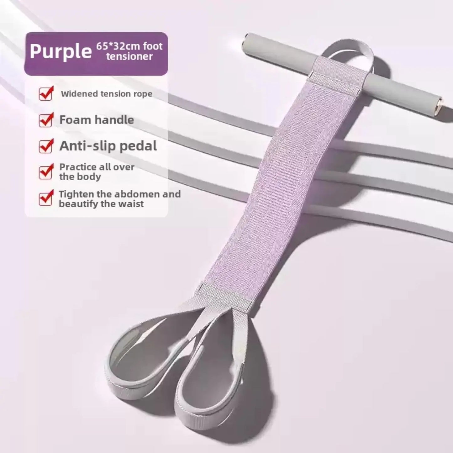 Bande de Résistance Yoga - Élastique Musculation Abdos - Portable Unisexe