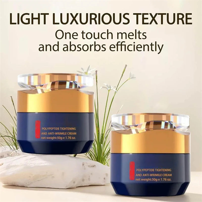 Crème Polypeptide Lifting Raffermissant - Rajeunissement Hydratation Éclat