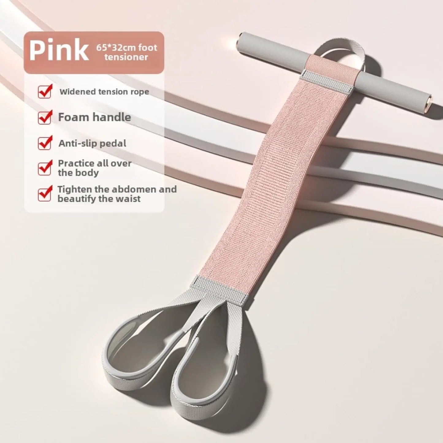 Bande de Résistance Yoga - Élastique Musculation Abdos - Portable Unisexe