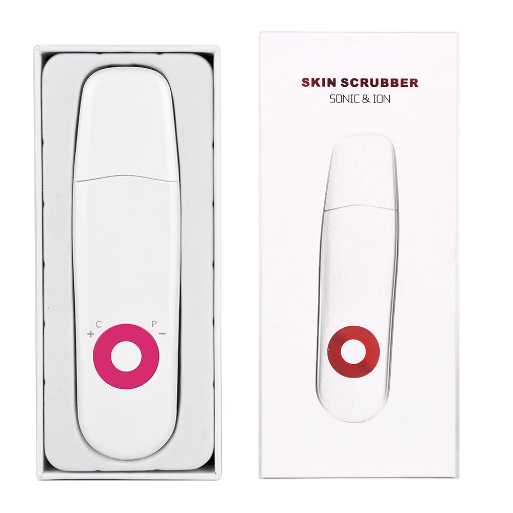 Spatule Nettoyante Ultrasonique Visage Rouge